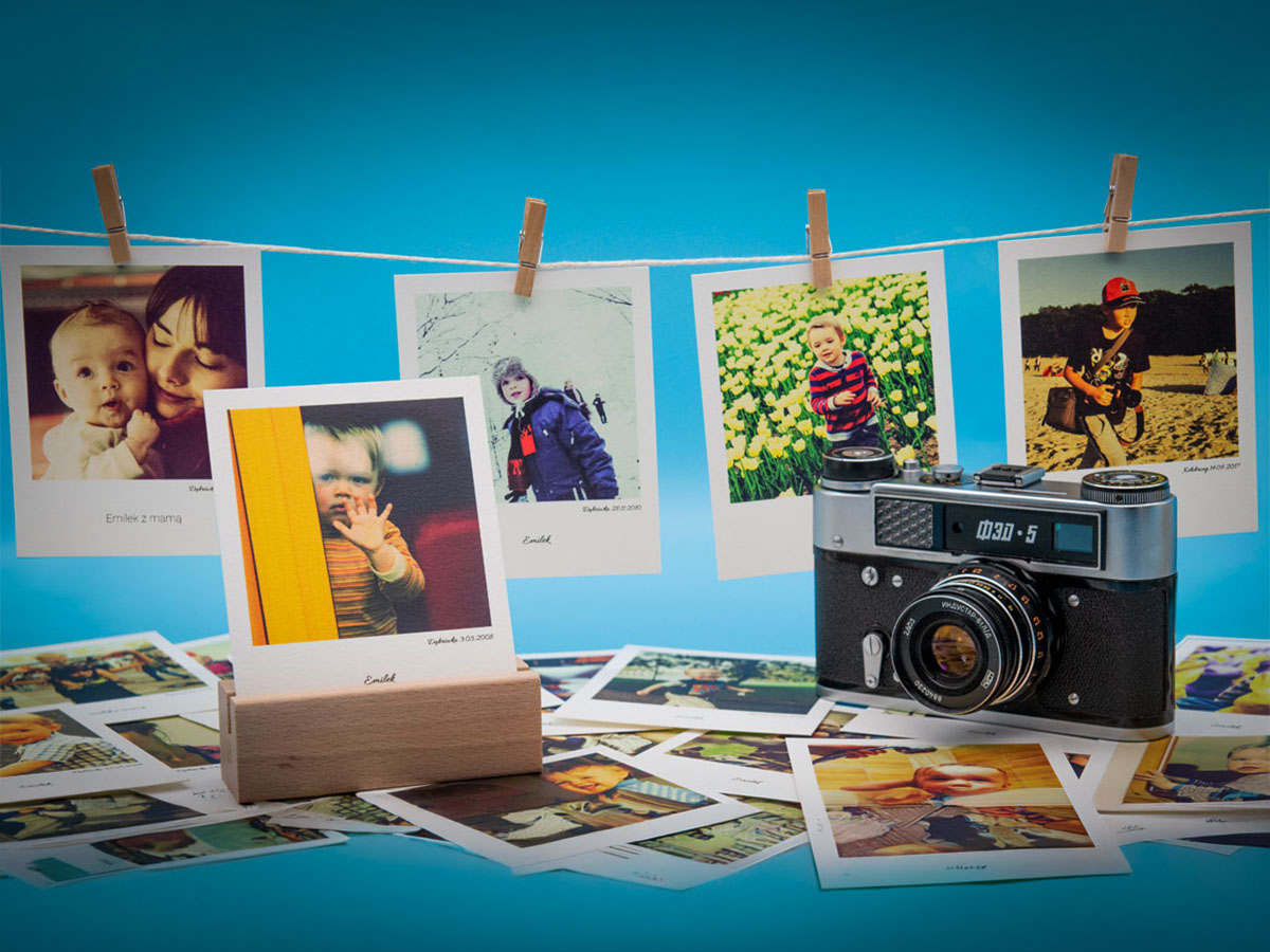 Retro Printy w stylu klasycznego Polaroida